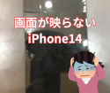 画面が映らなくなったiPhone14⁉iPhoneの画面修理ならスマップル天神店にお任せ！